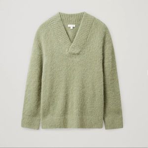 COS V-Neck Wool-Alpaca Jumper